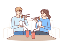 پیش‌نمایش فایل couple-is-enjoying-their-dinner-date-10950681 از پک فعالیت افراد