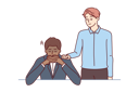 پیش‌نمایش فایل man-is-motivating-frustrated-employee-10950677 از پک فعالیت افراد