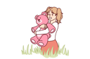 پیش‌نمایش فایل happy-girl-is-playing-with-her-teddy-bear-10976047 از پک فعالیت افراد