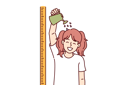 پیش‌نمایش فایل little-girl-stands-near-ruler-for-measuring-height-and-pours-water-on-head-10950535 از پک فعالیت افراد