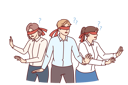 پیش‌نمایش فایل employees-play-blindfolds-10950389 از پک فعالیت افراد