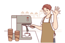 پیش‌نمایش فایل man-prepares-coffee-from-vending-machine-10950387 از پک فعالیت افراد