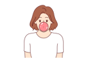 پیش‌نمایش فایل woman-inflates-bubblegum-10950373 از پک فعالیت افراد