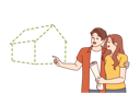 پیش‌نمایش فایل couple-visualizes-to-buy-new-house-10950317 از پک فعالیت افراد