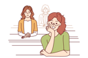 پیش‌نمایش فایل girl-is-attending-classes-10950314 از پک فعالیت افراد