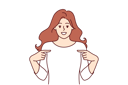 پیش‌نمایش فایل happy-woman-pointing-finger-at-t-shirt-recommending-good-laundry-10950322 از پک فعالیت افراد