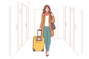 پیش‌نمایش فایل woman-goes-on-business-trip-10950328 از پک فعالیت افراد