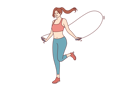 پیش‌نمایش فایل athletic-woman-is-jumping-on-skipping-rope-10950299 از پک فعالیت افراد