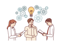 پیش‌نمایش فایل business-partners-are-brainstorming-10950277 از پک فعالیت افراد