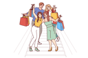 پیش‌نمایش فایل women-are-happy-while-shopping-10950274 از پک فعالیت افراد