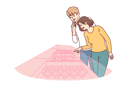 پیش‌نمایش فایل couple-are-selecting-cupcakes-from-bakery-shop-10950242 از پک فعالیت افراد