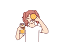 پیش‌نمایش فایل girl-loves-to-drink-orange-juice-10950206 از پک فعالیت افراد