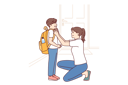 پیش‌نمایش فایل mother-prepares-boy-for-school-10950219 از پک فعالیت افراد