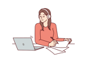 پیش‌نمایش فایل student-is-learning-online-10950194 از پک فعالیت افراد