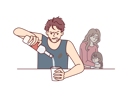 پیش‌نمایش فایل drunkard-father-beats-his-wife-10946650 از پک فعالیت افراد