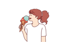 پیش‌نمایش فایل girl-enjoys-her-ice-cream-10946641 از پک فعالیت افراد