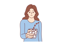 پیش‌نمایش فایل woman-holds-sugar-glass-10946648 از پک فعالیت افراد