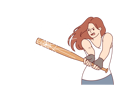 پیش‌نمایش فایل aggressive-woman-breaks-glass-with-baseball-bat-to-break-into-store-and-commit-robbery-11505855 از پک فعالیت افراد
