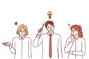 پیش‌نمایش فایل joint-brainstorming-of-business-people-coming-up-with-idea-to-improve-corporate-processes-11505824 از پک فعالیت افراد