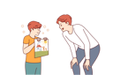پیش‌نمایش فایل little-boy-drew-picture-in-honor-of-father-day-and-congratulates-stepfather-on-family-holiday-11505848 از پک فعالیت افراد