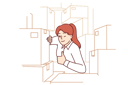 پیش‌نمایش فایل woman-warehouse-supervisor-shows-thumbs-up-as-sign-of-completion-of-audit-and-absence-of-lost-goods-11505847 از پک فعالیت افراد