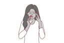 پیش‌نمایش فایل bleeding-from-nose-of-sick-woman-holding-handkerchief-caused-by-high-intracranial-pressure-11505783 از پک فعالیت افراد