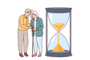 پیش‌نمایش فایل elderly-couple-senses-fading-away-and-approach-death-standing-near-giant-hourglass-symbolizing-life-11505807 از پک فعالیت افراد