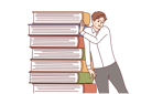 پیش‌نمایش فایل tired-business-man-near-stack-books-is-experiencing-difficulties-due-to-corporate-training-material-11505789 از پک فعالیت افراد