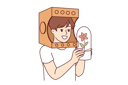 پیش‌نمایش فایل child-in-paper-astronaut-helmet-dreams-of-flying-into-space-on-shuttle-holding-flask-with-plant-11505746 از پک فعالیت افراد