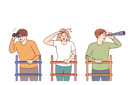پیش‌نمایش فایل people-looking-to-future-in-search-of-opportunities-and-chances-for-development-on-career-ladder-12145823 از پک فعالیت افراد