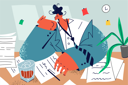 پیش‌نمایش فایل businesswoman-write-report-8419897 از پک متفرقه