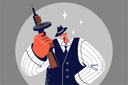 پیش‌نمایش فایل man-holding-gun-8419905 از پک متفرقه
