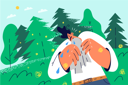 پیش‌نمایش فایل man-feeling-tired-in-forest-8419968 از پک متفرقه