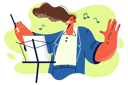 پیش‌نمایش فایل female-singer-singing-8594779 از پک متفرقه