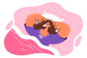 پیش‌نمایش فایل girl-sleeping-8594803 از پک متفرقه