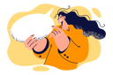 پیش‌نمایش فایل girl-thinking-something-8594790 از پک متفرقه