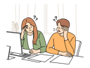 پیش‌نمایش فایل employee-confused-at-work-8588259 از پک متفرقه