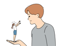 پیش‌نمایش فایل girl-asking-for-help-from-boy-8588258 از پک متفرقه