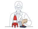 پیش‌نمایش فایل scientist-launching-rocket-8588273 از پک متفرقه