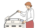 پیش‌نمایش فایل woman-printing-xerox-using-machine-8588265 از پک متفرقه