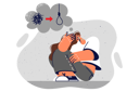 پیش‌نمایش فایل girl-in-mental-stress-8594456 از پک افراد