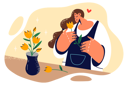 پیش‌نمایش فایل girl-taking-care-of-flower-8594458 از پک افراد