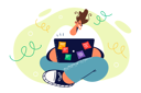 پیش‌نمایش فایل man-working-on-laptop-8594455 از پک افراد