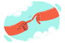 پیش‌نمایش فایل hands-together-8594473 از پک مفهوم محور