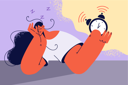 پیش‌نمایش فایل girl-sleeping-while-alarm-ringing-8626969 از پک مفهوم محور