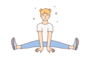 پیش‌نمایش فایل little-girl-doing-stretching-8633462 از پک افراد