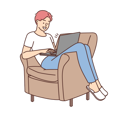 پیش‌نمایش فایل man-working-from-home-8633366 از پک فعالیت افراد