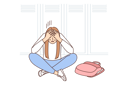 پیش‌نمایش فایل tense-female-student-8633349 از پک فعالیت افراد