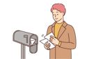 پیش‌نمایش فایل boy-collecting-mail-from-mailbox-8633787 از پک متفرقه