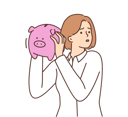 پیش‌نمایش فایل girl-looking-for-money-in-piggy-bank-8633792 از پک متفرقه